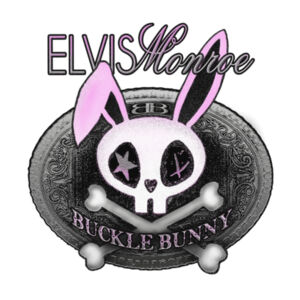 BUCKLE BUNNY - Women's Short Sleeve Crew Neck T-shirt - White Design