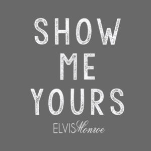 SHOW ME YOURS - Premium S/S T-shirt - Charcoal Heather Gray Design