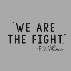 WE ARE THE FIGHT - Premium S/S T-shirt - Light Heather Gray Design