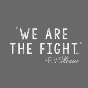 WE ARE THE FIGHT - Premium S/S T-shirt - Charcoal Heather Gray Design