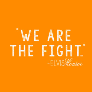 WE ARE THE FIGHT - Premium S/S T-shirt - Burnt Orange Design