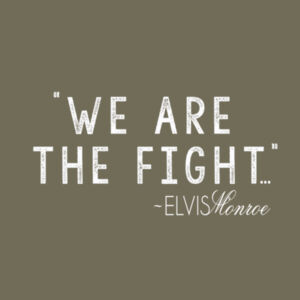 WE ARE THE FIGHT - Premium S/S T-shirt - Military Green Design