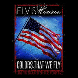COLORS THAT WE FLY - Women's Short Sleeve Crew Neck T-shirt  - Black Design
