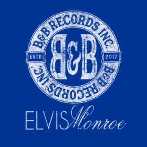 B&B RECORDS - S/S PREMIUM TEE - ROYAL BLUE Design