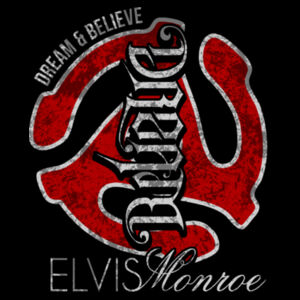 DREAM BELIEVE OLD SCHOOL RED - WOMEN'S PREMIUM S/S TEE - BLACK Design