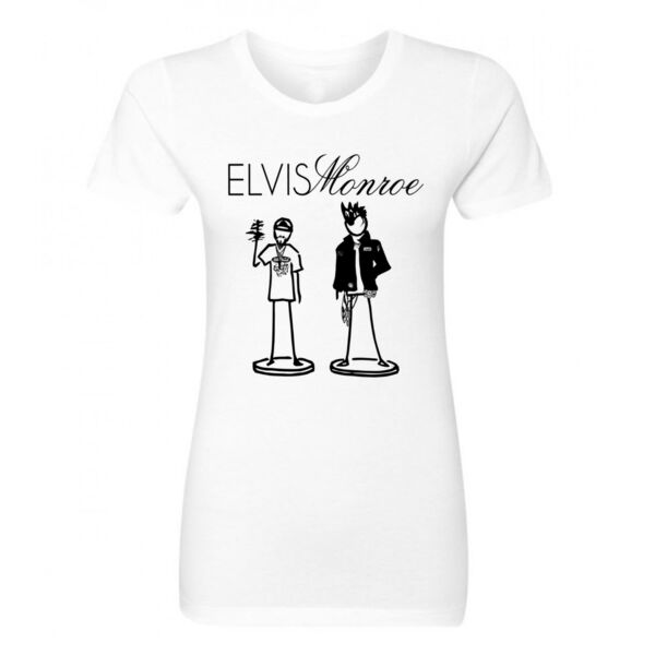 BEN AND BRYAN STICKS - Women's Short Sleeve Crew Neck T-shirt - White Thumbnail