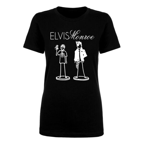 BEN AND BRYAN STICKS - Women's Short Sleeve Crew Neck T-shirt - Black Thumbnail