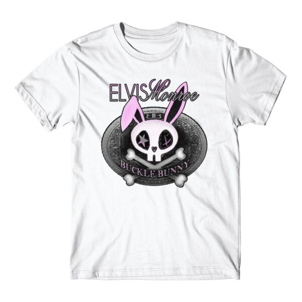 BUCKLE BUNNY - Short Sleeve T-shirt - White Thumbnail