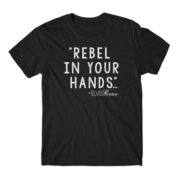 REBEL IN YOUR HANDS - Premium S/S T-shirt - Black Thumbnail