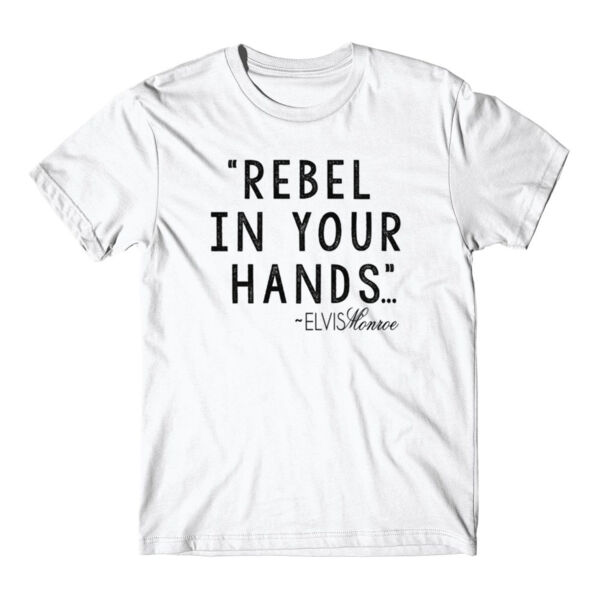 REBEL IN YOUR HANDS - Premium S/S T-shirt - White Thumbnail