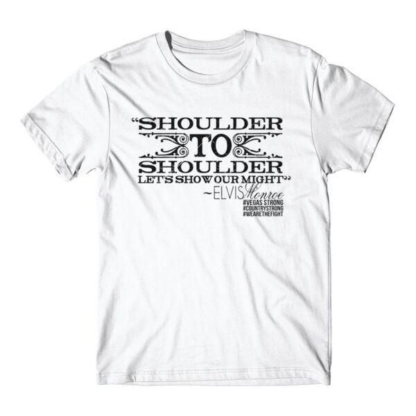 SHOULDER TO SHOULDER - Premium S/S T-shirt - White Thumbnail