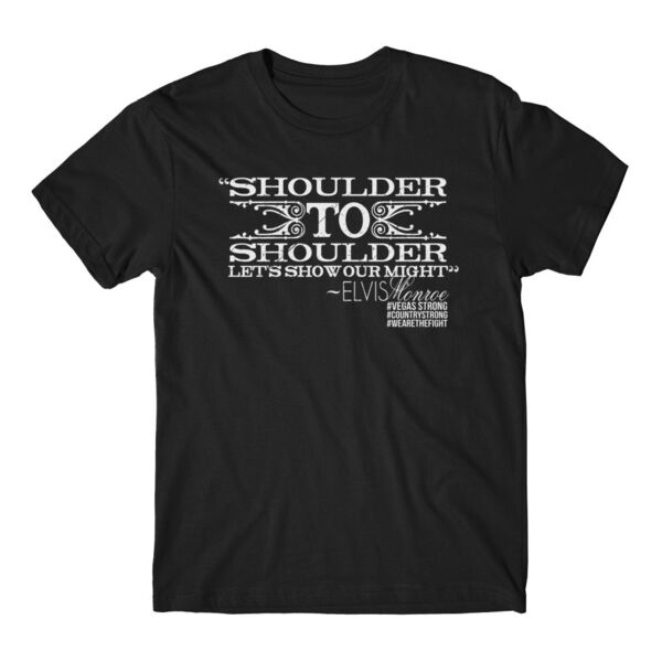 SHOULDER TO SHOULDER - Premium S/S T-shirt - Black Thumbnail