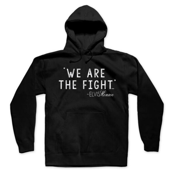 WE ARE THE FIGHT - Premium Pullover Hoodie - Black Thumbnail