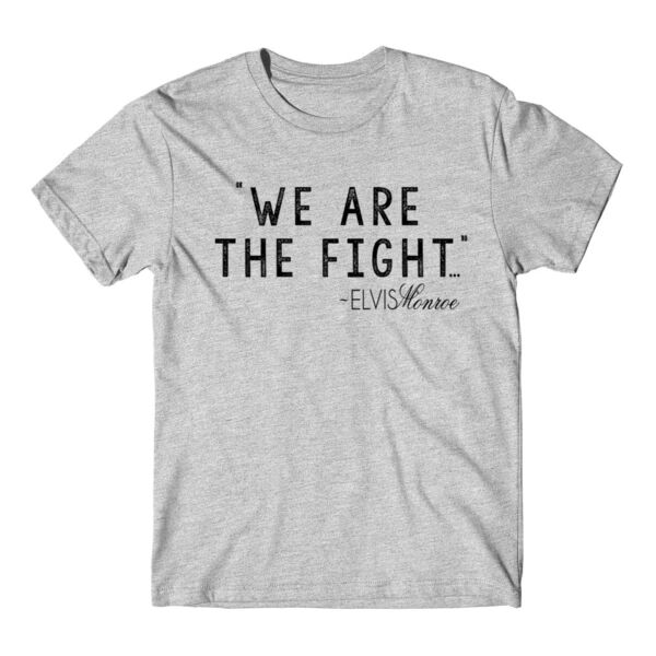 WE ARE THE FIGHT - Premium S/S T-shirt - Light Heather Gray Thumbnail