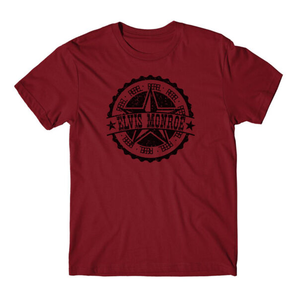 RETRO LOGO Black - Premium S/S T-shirt - Cardinal Red Thumbnail