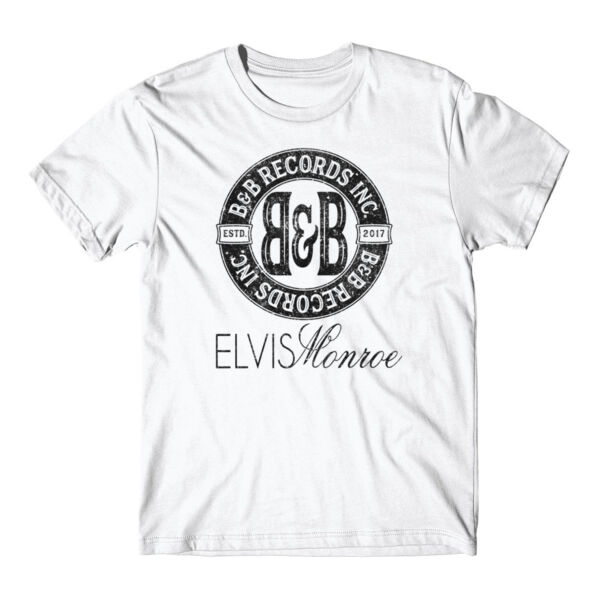 B&B RECORDS - S/S PREMIUM TEE - WHITE Thumbnail