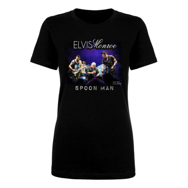 SPOON MAN - Women's Premium S/S Tee - Black Thumbnail