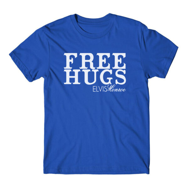 FREE HUGS - S/S PREMIUM TEE - ROYAL BLUE Thumbnail