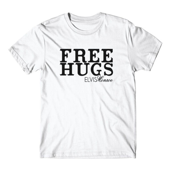 FREE HUGS - S/S PREMIUM TEE - WHITE Thumbnail