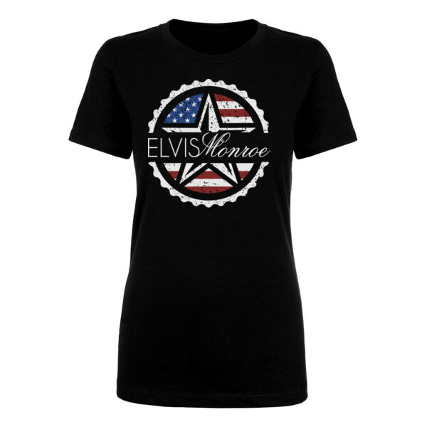 ***NEW*** EMBLEM LOGO (SIMPLE, NO LYRICS) - WOMEN'S PREMIUM S/S TEE - BLACK Thumbnail