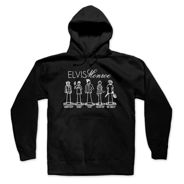 STICK FIGURES FULL BAND - PREMIUM PULLOVER HOODIE - BLACK Thumbnail