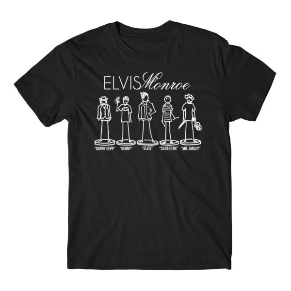 STICK FIGURES FULL BAND - PREMIUM S/S TEE - BLACK Thumbnail