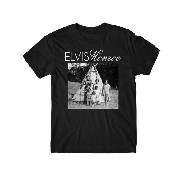 ELVIS MONROE - WAR PARTY - YOUTH PREMIUM S/S TEE - BLACK Thumbnail