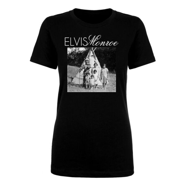 ELVIS MONROE - WAR PARTY - WOMEN'S PREMIUM S/S TEE - BLACK Thumbnail