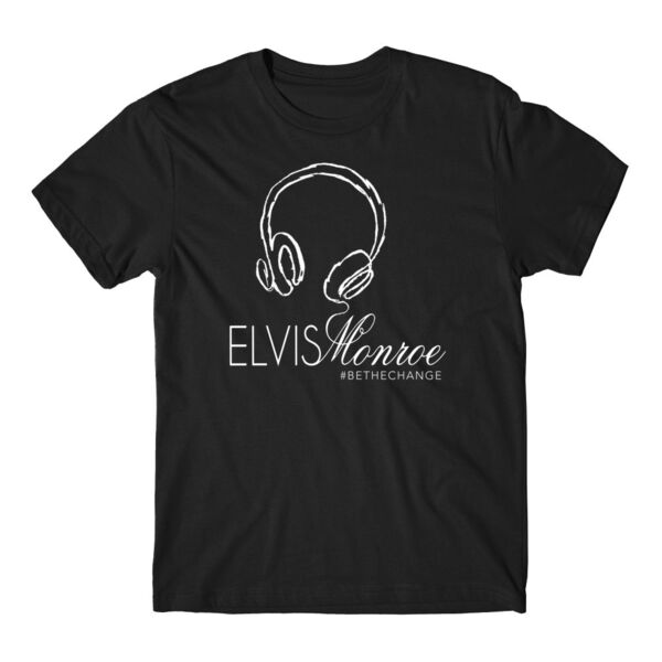 HEADPHONES - PREMIUM S/S TEE - BLACK Thumbnail