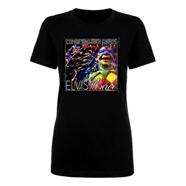 COMPETING WITH GIANTS - PREMIUM WOMEN'S S/S T-SHIRT - BLACK - H7CX5A Thumbnail