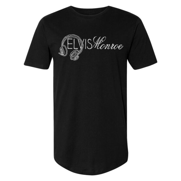 SKETCH LOGO - PREMIUM LONG BODY T-SHIRT - BLACK - GCZ7HE Thumbnail