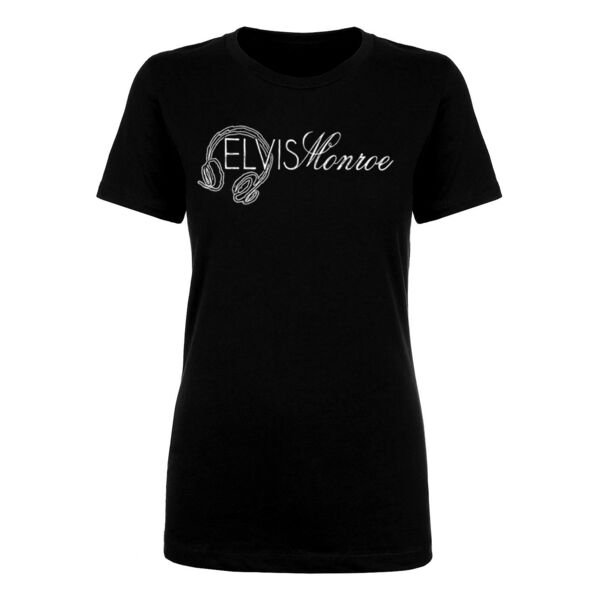 SKETCH LOGO - PREMIUM WOMEN'S FITTED T-SHIRT - BLACK - 2CSUR5 Thumbnail